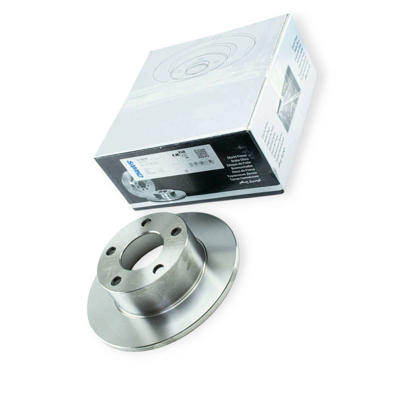 Диск тормозной Audi A6 C4, C5, Volkswagen Passat B5, Skoda Superb I задний (245mmx10mm) SAMKO