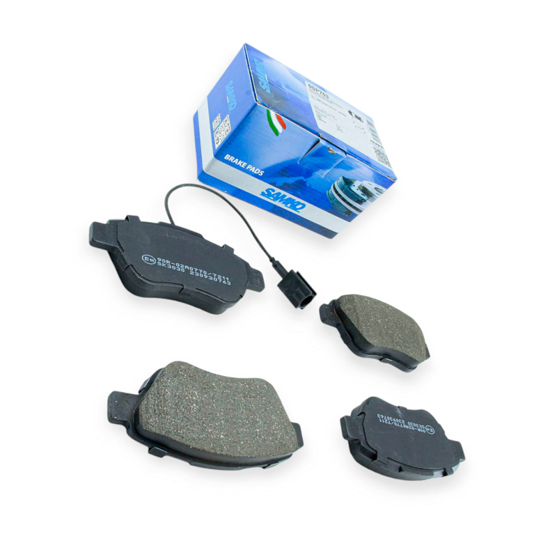 Колодки тормозные Fiat Doblo, Stilo, Citroen Nemo, Peugeot Bipper (2001-) передние SAMKO