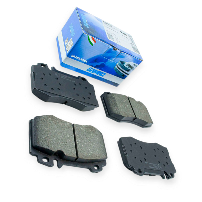 Колодки тормозные Mercedes-Benz C-Class (W203), E-Сlass (W211) (2000-2009) передние (система BreMercedes-Benzo) SAMKO