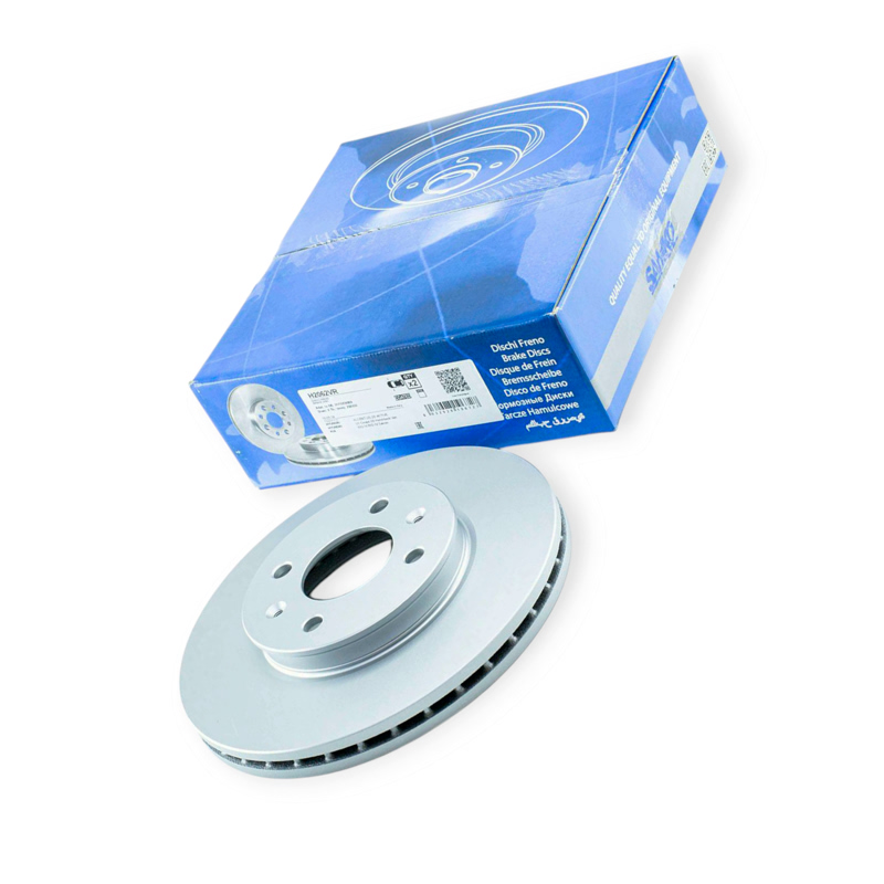 Диск тормозной Hyundai Accent III, Kia Rio II (2005-) передний (d256x22mm) SAMKO