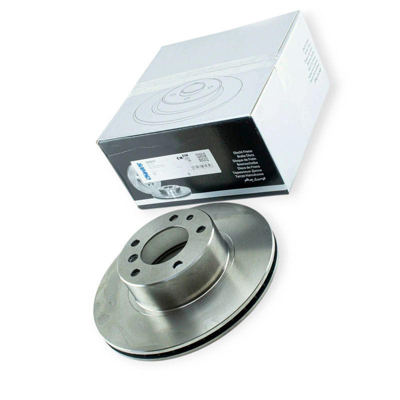 Диск тормозной BMW 5 (E34) передний (d302x22mm) SAMKO