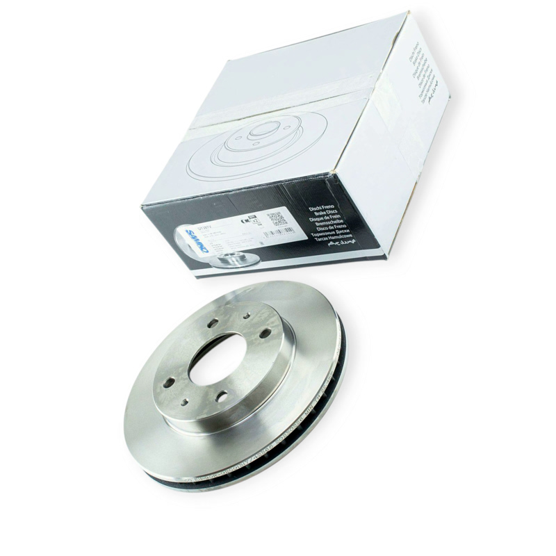 Диск тормозной Mitsubishi Carisma, Space Star (1998-) передний (d256x24mm) SAMKO