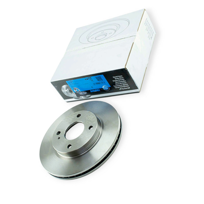 Диск тормозной Ford Fiesta VI передний (d258x23mm) SAMKO