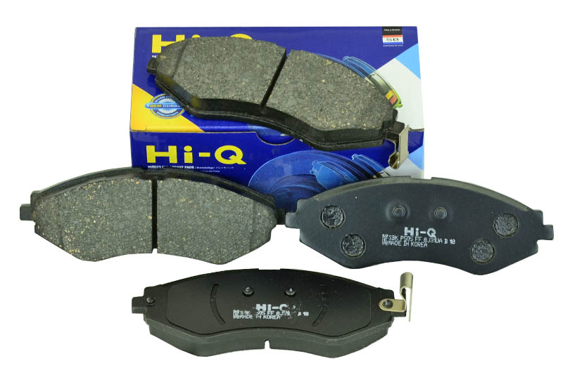 Колодки тормозные Lacetti, Lanos, Nubira, Nexia (d-14") передние (к-кт 4 шт) HI-Q