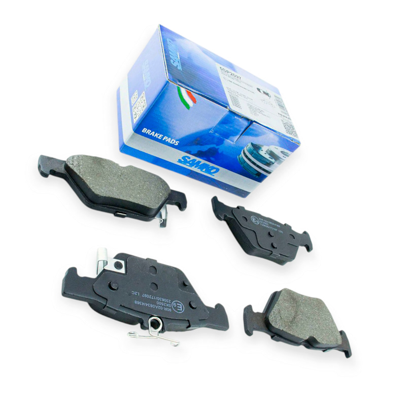 Колодки тормозные Subaru Legacy (2007-), Impreza (2016-), Outback (2014-), Forester (2012-) задние SAMKO