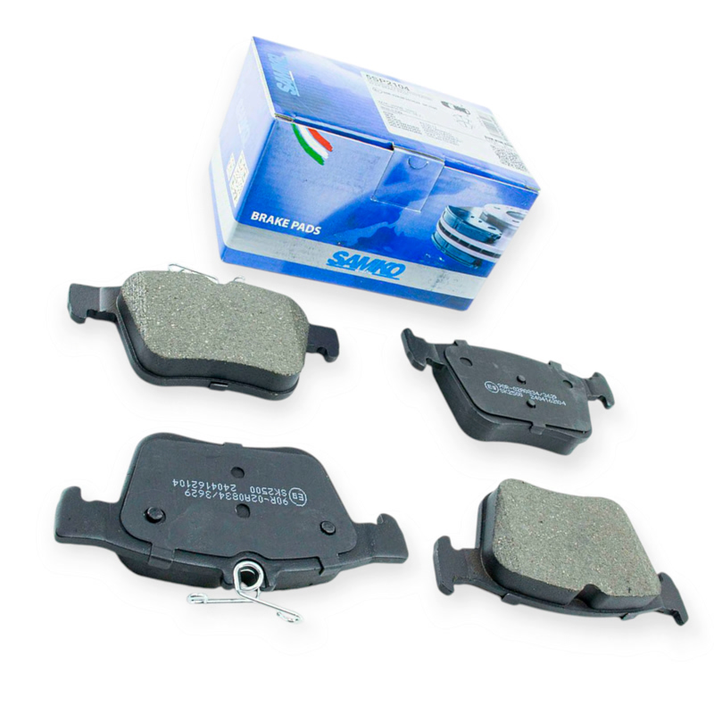Колодки тормозные Volkswagen Passat B8, Golf, Touran, Skoda Kodiaq, Super B (2012-) задние SAMKO